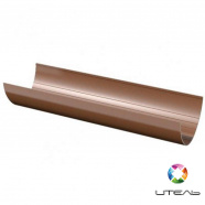 Желоб коричневый, ПВХ, глянец 3м ТехноНИКОЛЬ